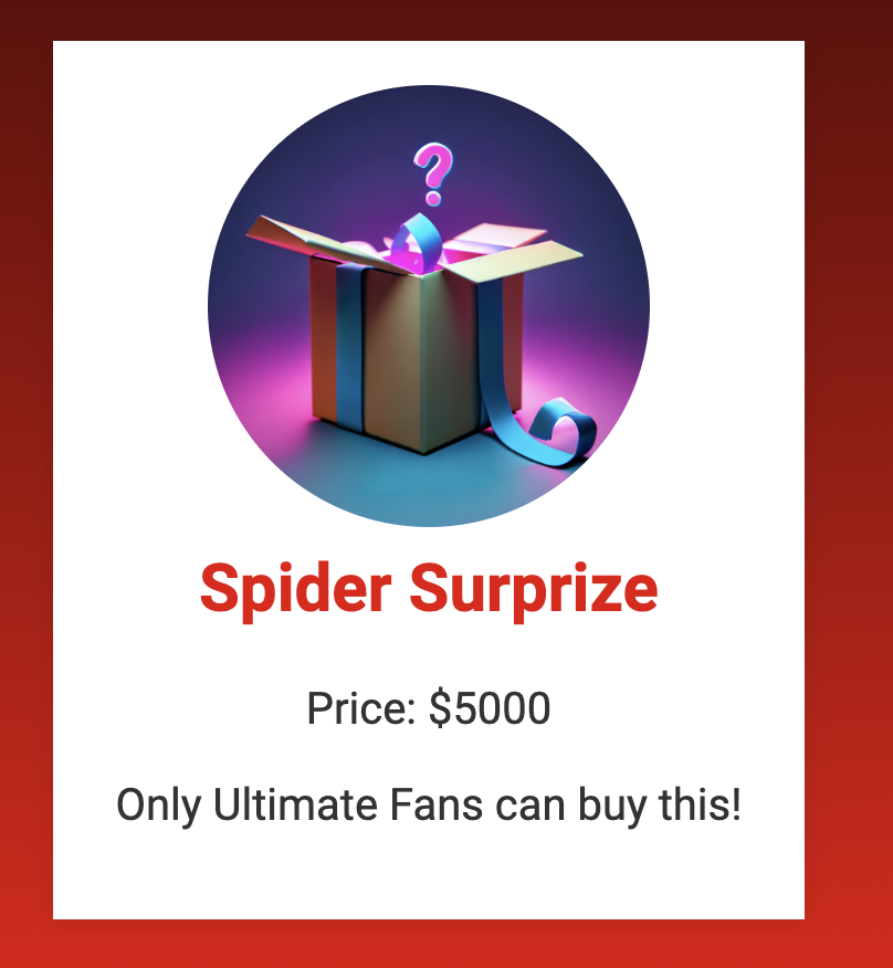 Spider Surprise