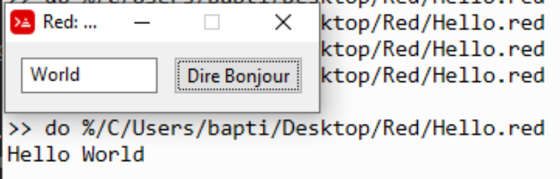 Hello World en Red